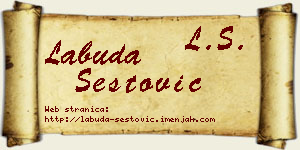 Labuda Šestović vizit kartica